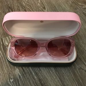 New Kate Spade Pink Sunglasses